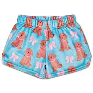 Pretty Pups Plush Shorts