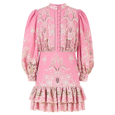 Charm Dress - Rose Pink