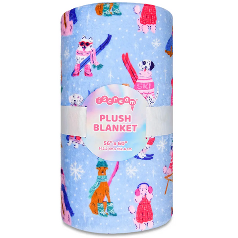 Ski Dogs Blanket