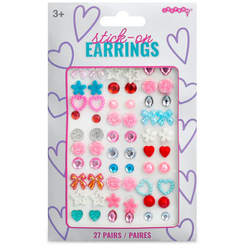 Sparkly Stick On Earrings