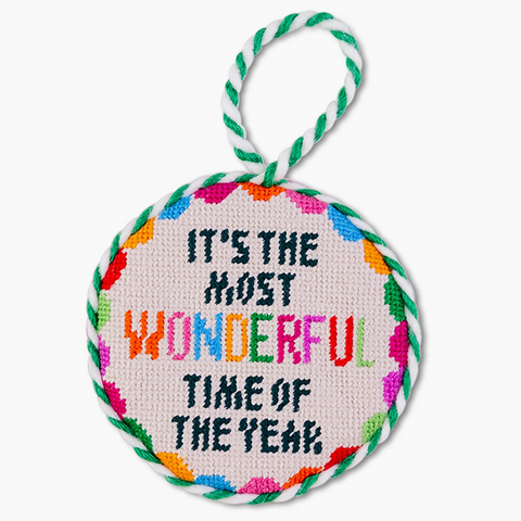 Wonderful Time Ornament