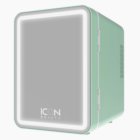 Beauty Fridge with Mirror - Mint