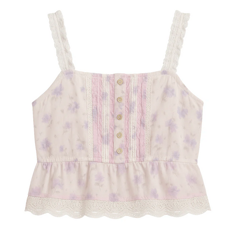 Jessamine Top - Lilac Vanilla