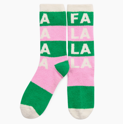 Fa La La Fuzzy Socks