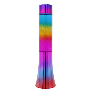 Pink Poppy - Rainbow Glitter Lamp