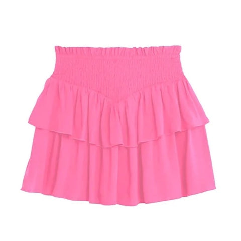 KatieJ - Brooke Skirt in Neon Pink