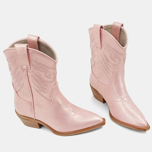 Shushop - Zahara Boots in Rose Gold