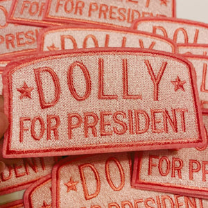 Dolly For President Patch