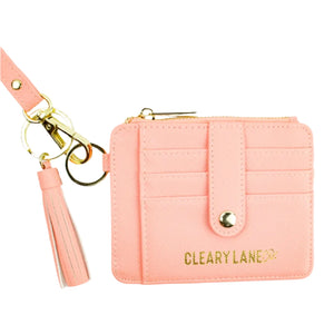 Wallet Keychain - Peach