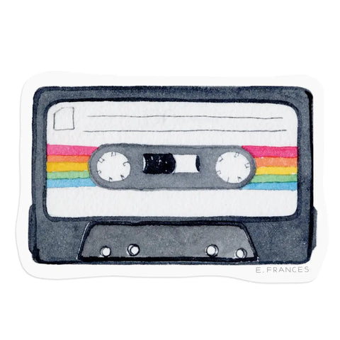 E. Francis - Mix Tape Sticker