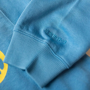 Blue Smiley Sweatshirt