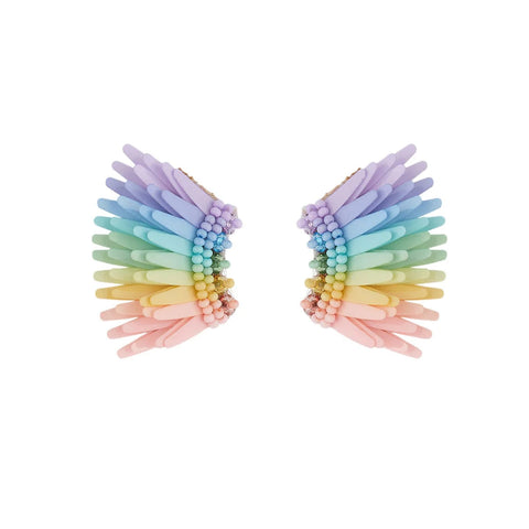 Mignonne Gavigan - Micro Madeline Earrings in Rainbow Pastel