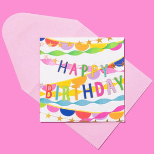 Taylor Elliot Designs - Happy Birthday Mini Card