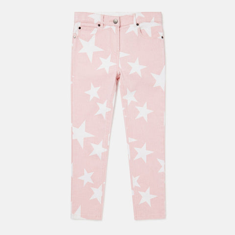 Stella McCartney - Pink Denim Star Pants