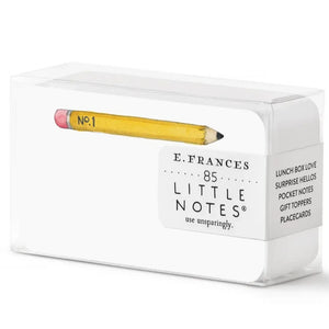 E. Frances - Pencil Little Notes