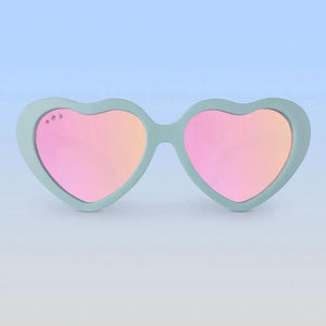 Roshambo Eyewear - Heart Sunglasses in Aqua