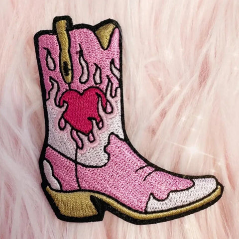 Wildflower + Co - Love Cowgirl Boot Patch