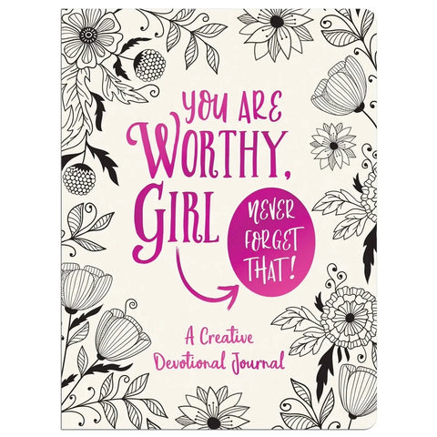 You Are Worthy, Girl Journal