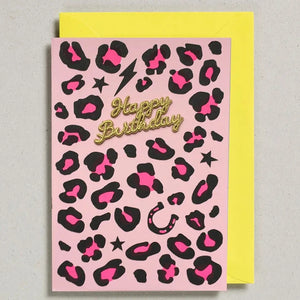 Petra Boase Ltd - Animal Print Birthday Card