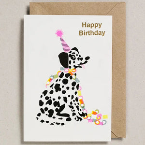 Petra Boase Ltd - Birthday Dalmatian Card