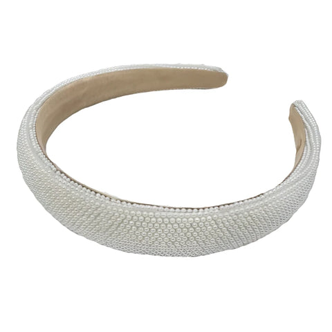 Bari Lynn - Thin Pearl Headband