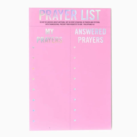 Taylor Elliot Designs - Prayer List Notepad