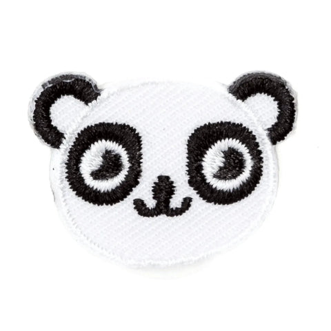 These Are Things - Panda Bear Embroidered Sticker Patch