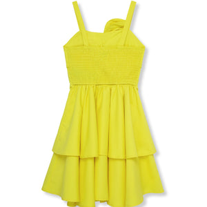 Habitual Girl - Ruffle Floral Dress in Yellow
