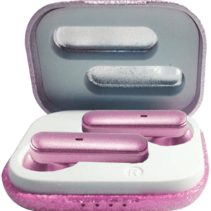 Iscream - Pink Glitter Compact Earbuds