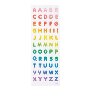 ooly - Holographic Rainbow Letter Stickers