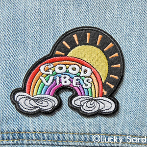 Lucky Sardine - Good Vibes, Sunshine Rainbow Patch