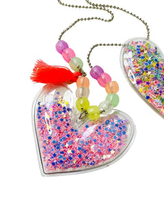 Sadie's Moon - Heart Shaker Necklace