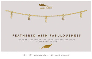 Lucky Feather - Feathers of Fabulousness Necklace