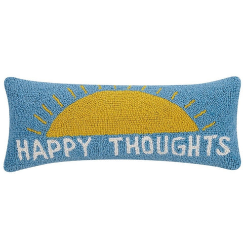 Peking Handcraft - Happy Thoughts Hook Pillow
