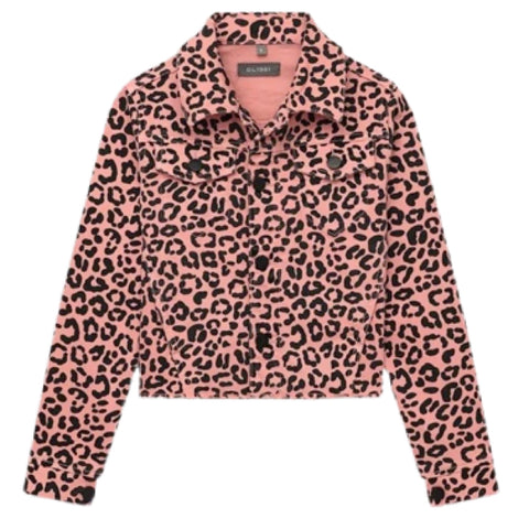 DL1961 - Manning Jacket in Pink Leopard