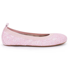 Yosi Samra - Miss Samra Light Pink Glitter Ballet Flat