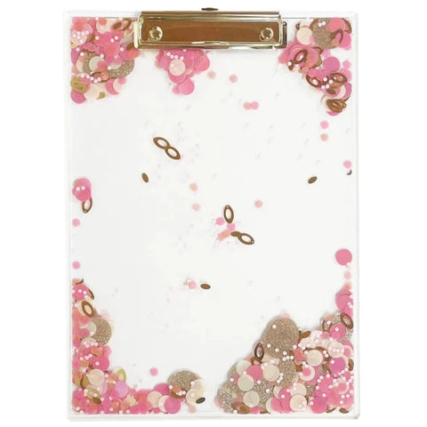 Packed Party - Pink About Confetti Clipboard