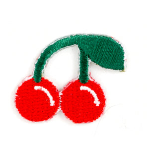 These Are Things - Cherry Embroidered Sticker Patch
