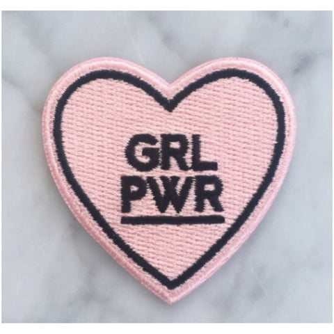 Wildflower + Co - GRL PWR Heart Patch
