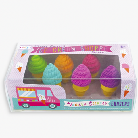 ooly - Petite Sweets Ice Cream Scented Erasers