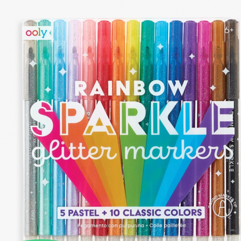 ooly - Rainbow Sparkle Glitter Markers