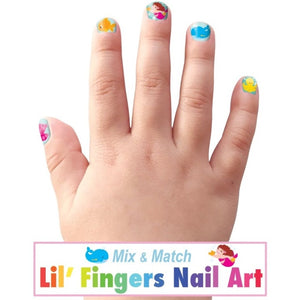The Piggy Story - Lil' Fingers Nail Art- Mermaids & Friends