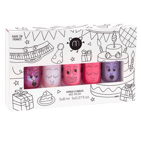 Nailmatic - 5 Nail Polish Set in Party