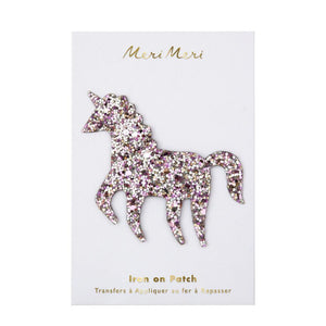 Meri Meri - Unicorn Glittery Patch